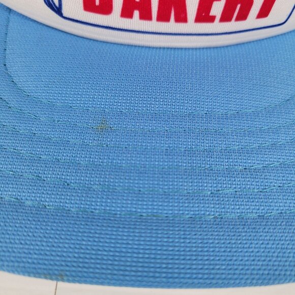 Vintage Kroger‎ Bakery Grocery Store Snapback Mesh Trucker Hat Cap 80s Red White - Picture 2 of 10
